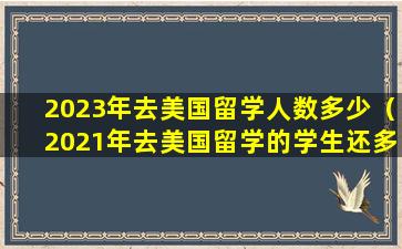 2023年去美国留学人数多少（2021年去美国留学的学生还多吗）