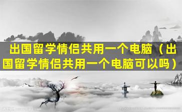 出国留学情侣共用一个电脑（出国留学情侣共用一个电脑可以吗）