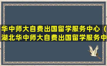 华中师大自费出国留学服务中心（湖北华中师大自费出国留学服务中心）