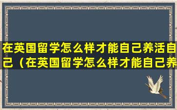 在英国留学怎么样才能自己养活自己（在英国留学怎么样才能自己养活自己）