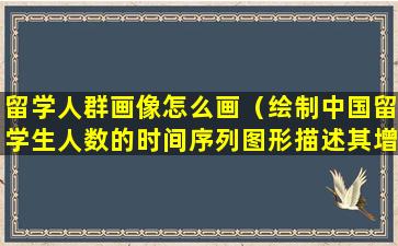 留学人群画像怎么画（绘制中国留学生人数的时间序列图形描述其增长趋势）