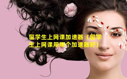留学生上网课加速器（留学生上网课用哪个加速器好）