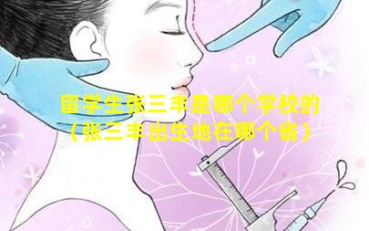 留学生张三丰是哪个学校的（张三丰出生地在哪个省）