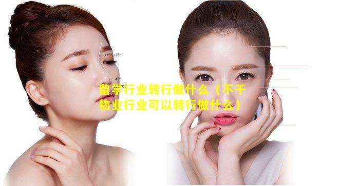 留学行业转行做什么（不干物业行业可以转行做什么）